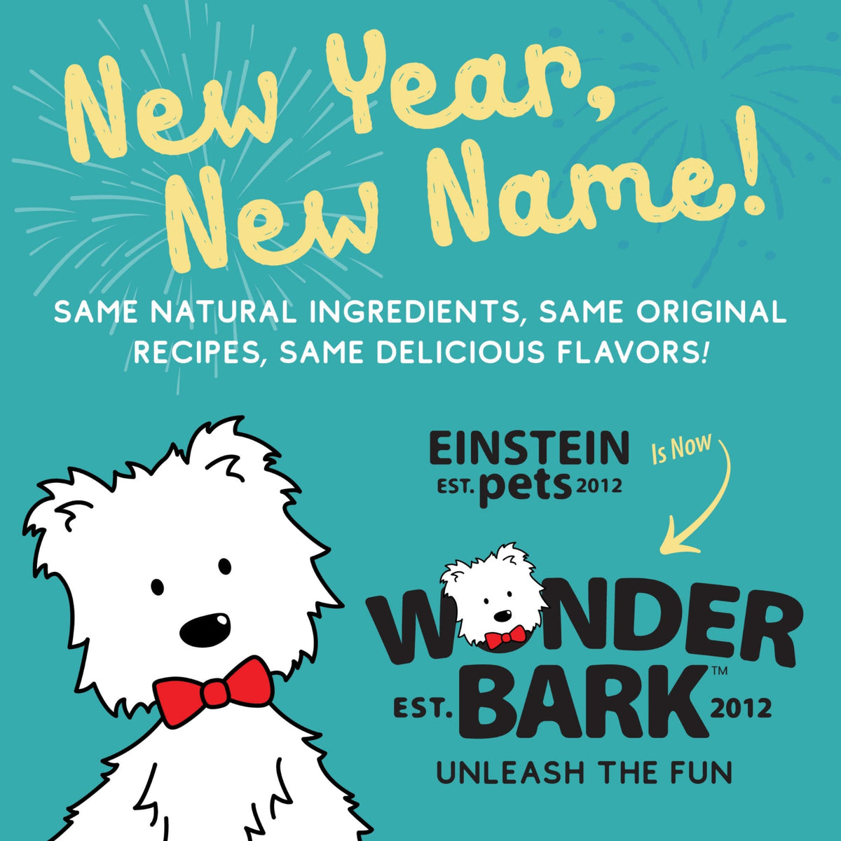 New Year, New Name! Wonder Bark